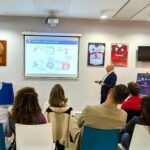 Marc Liebrich anime une conférence au Club Affaires du SAR à Strasbourg